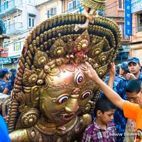 hanging with locals in nepal