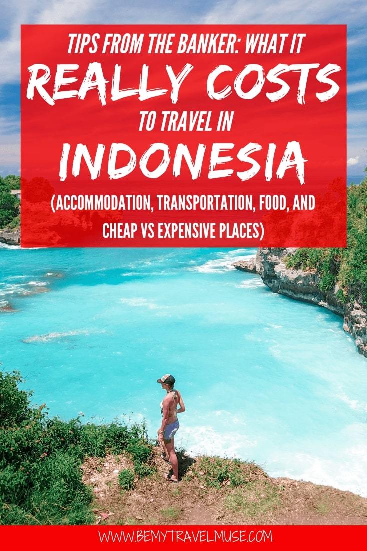 An honest breakdown on the cost of traveling Indonesia, from accommodation, transportation, food to other expenses. This article will help you plan the best trip to Indonesia! #Indonesia #IndonesiaTravelTips