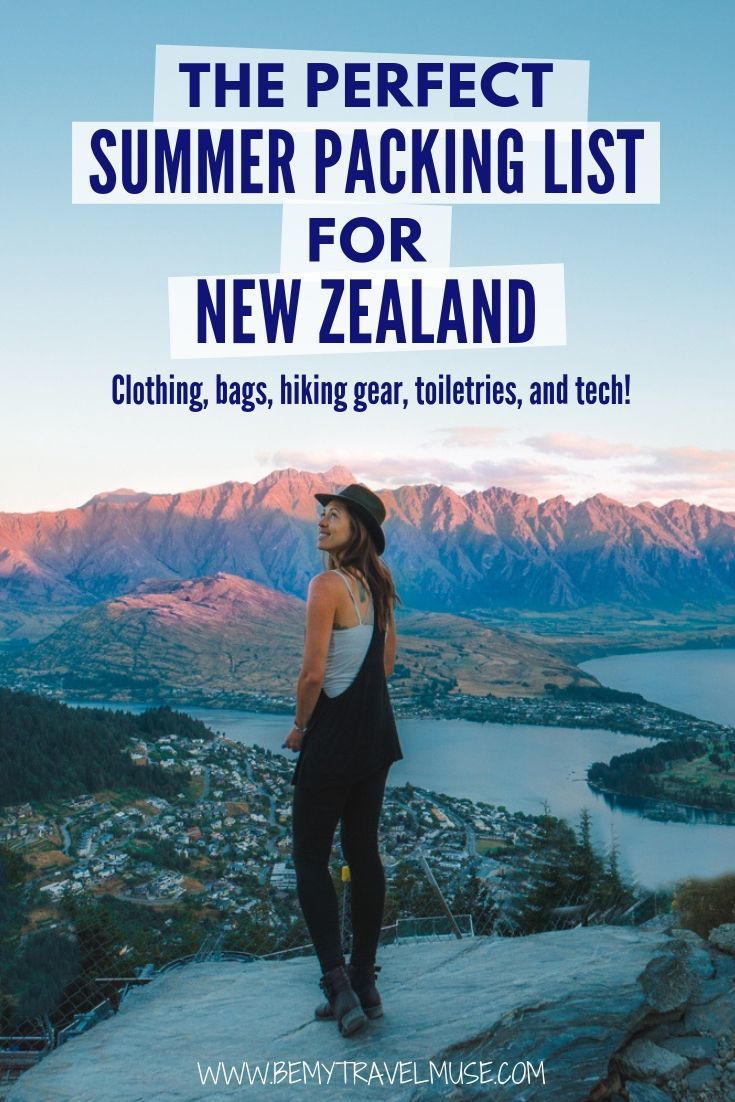 The Perfect New Zealand Packing List