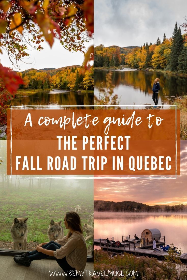 The Perfect Fall Road Trip in Québec