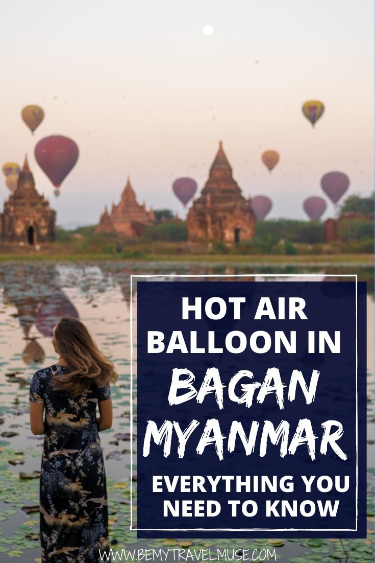 How to Fly over Bagan in a Hot Air Balloon (+Costs and Where to Book)