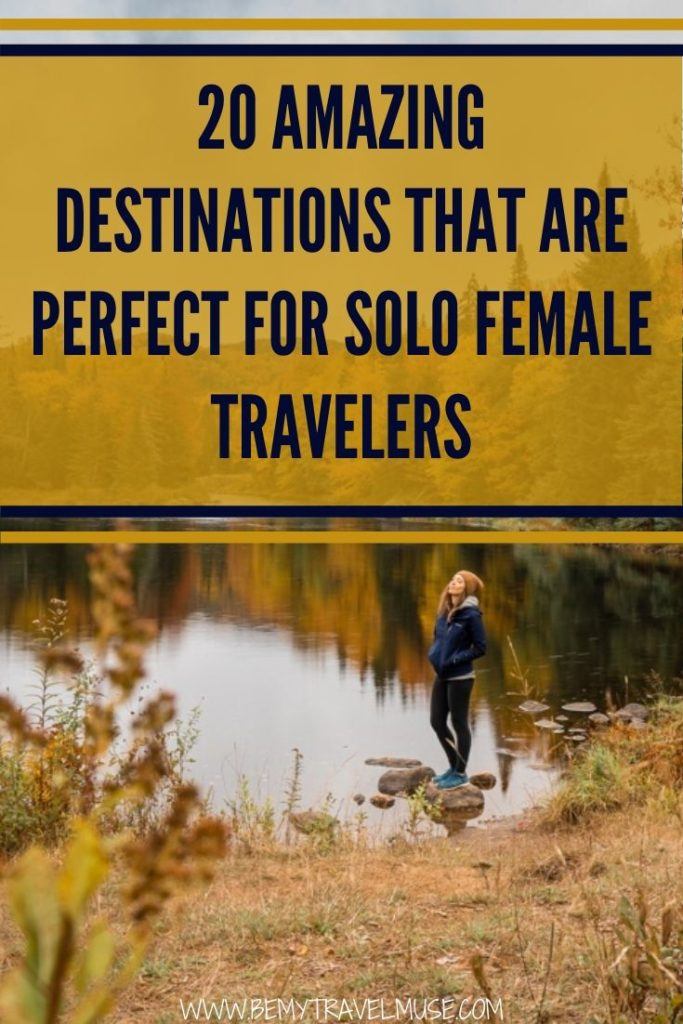 best international trips for solo female travelers
