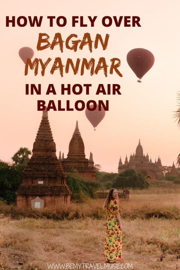 How to Fly over Bagan in a Hot Air Balloon (+Costs and Where to Book)