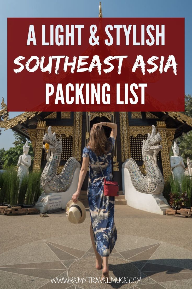  What to Pack for Backpacking in Southeast Asia 