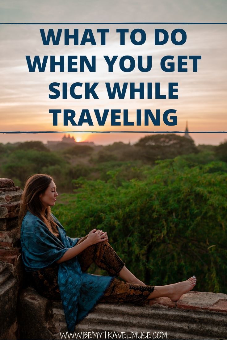 What to Do When You Get Sick While Traveling