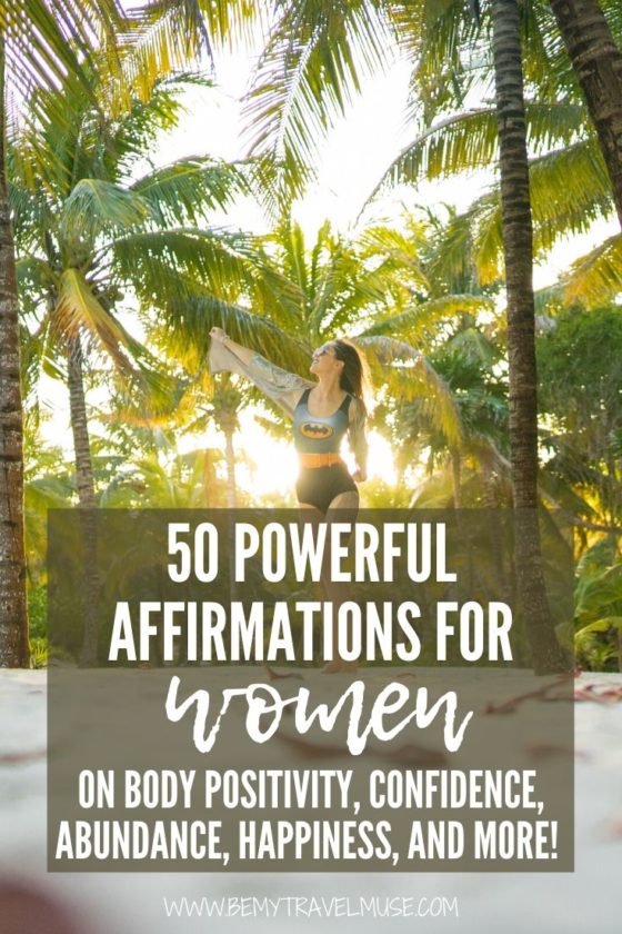 Powerful Affirmations For Women