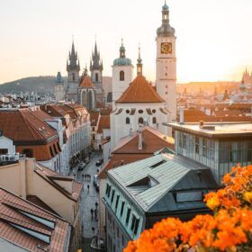 Prague in the spring