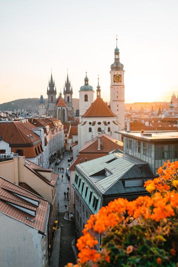 Prague in the spring