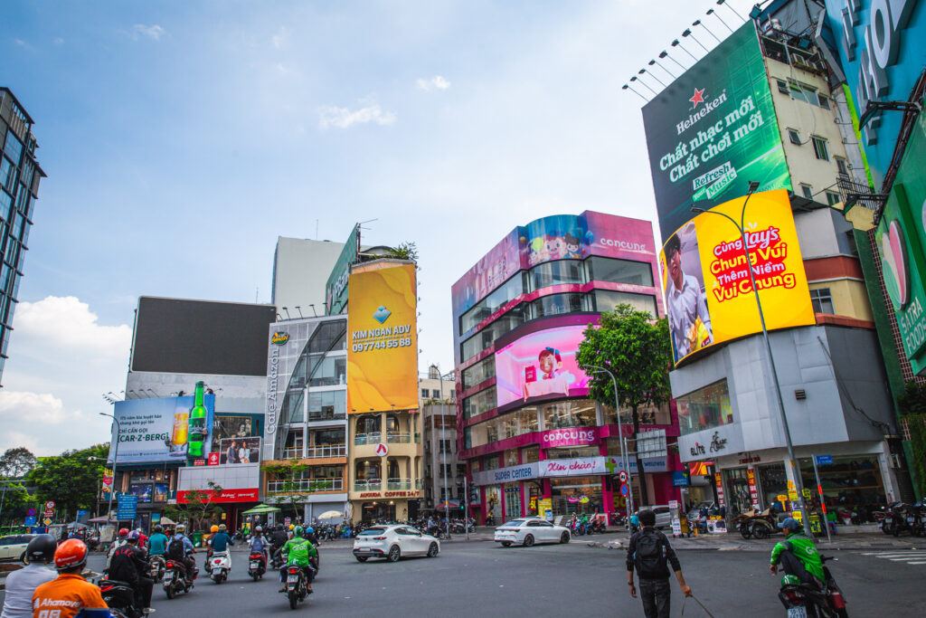 HCMC in Vietnam