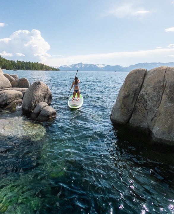standup paddleboarding in zephyr cove