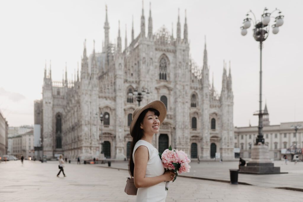 milan solo female travel